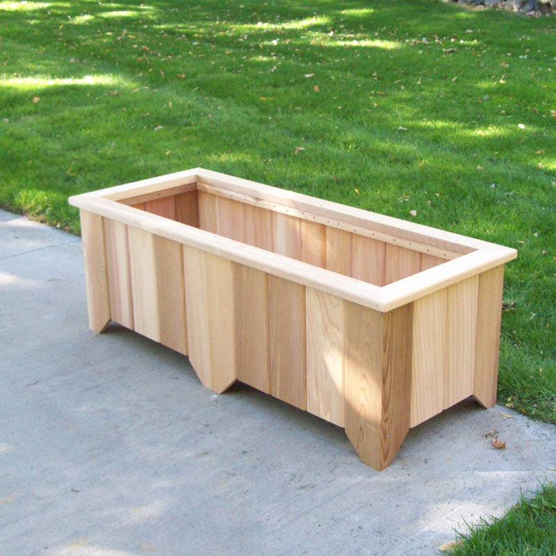 WoodCountry Cedar Planter Box & Reviews Wayfair.ca